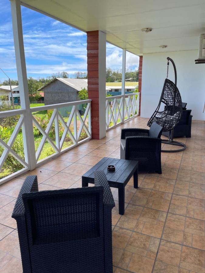 Teanehi Bed & Breakfast Hanga Roa Bagian luar foto